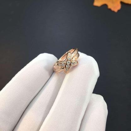 [CiCi]JEUX DE PINK GOLD DIAMOND RING