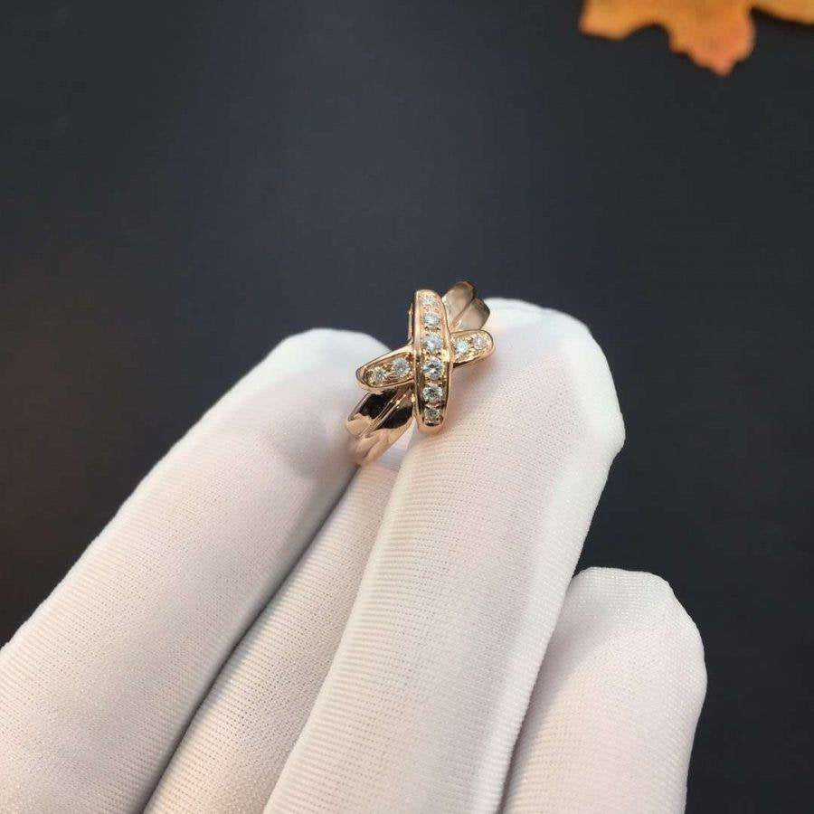 [CiCi]JEUX DE PINK GOLD DIAMOND RING