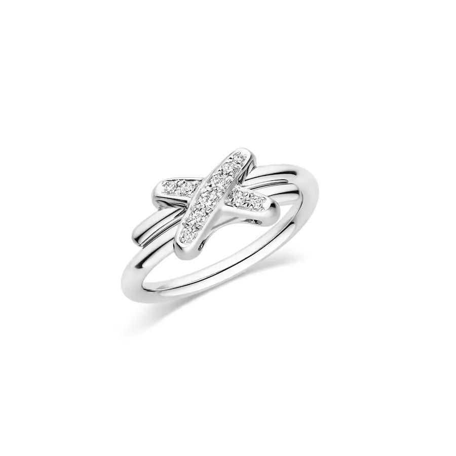 [CiCi]JEUX DE SILVER DIAMOND RING