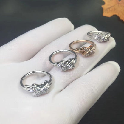 [CiCi]JEUX DE SILVER DIAMOND RING