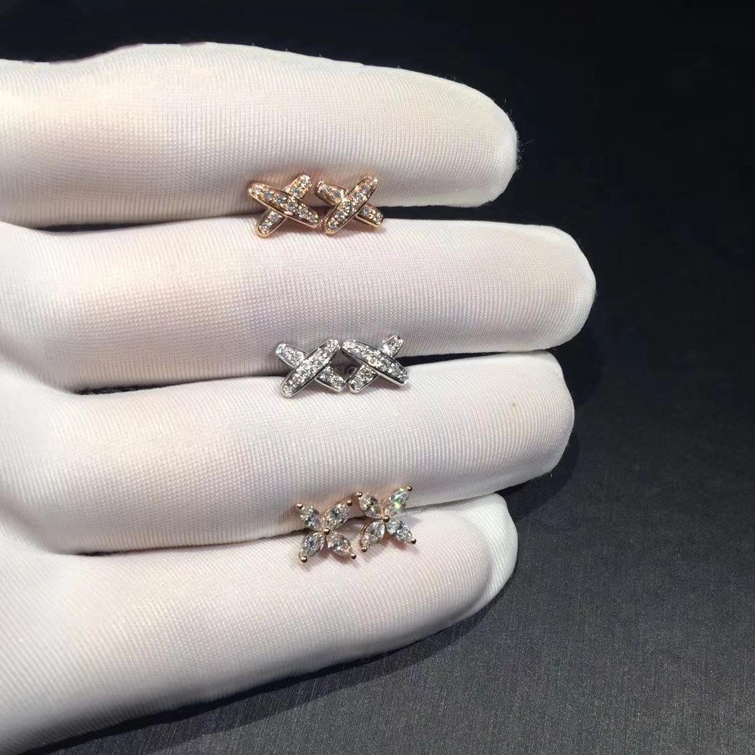 [CiCi]JEUX DE DIAMOND EARRINGS