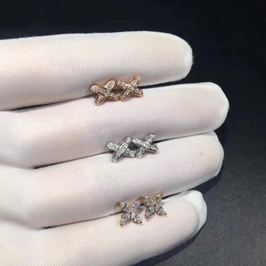 [CiCi]JEUX DE DIAMOND EARRINGS
