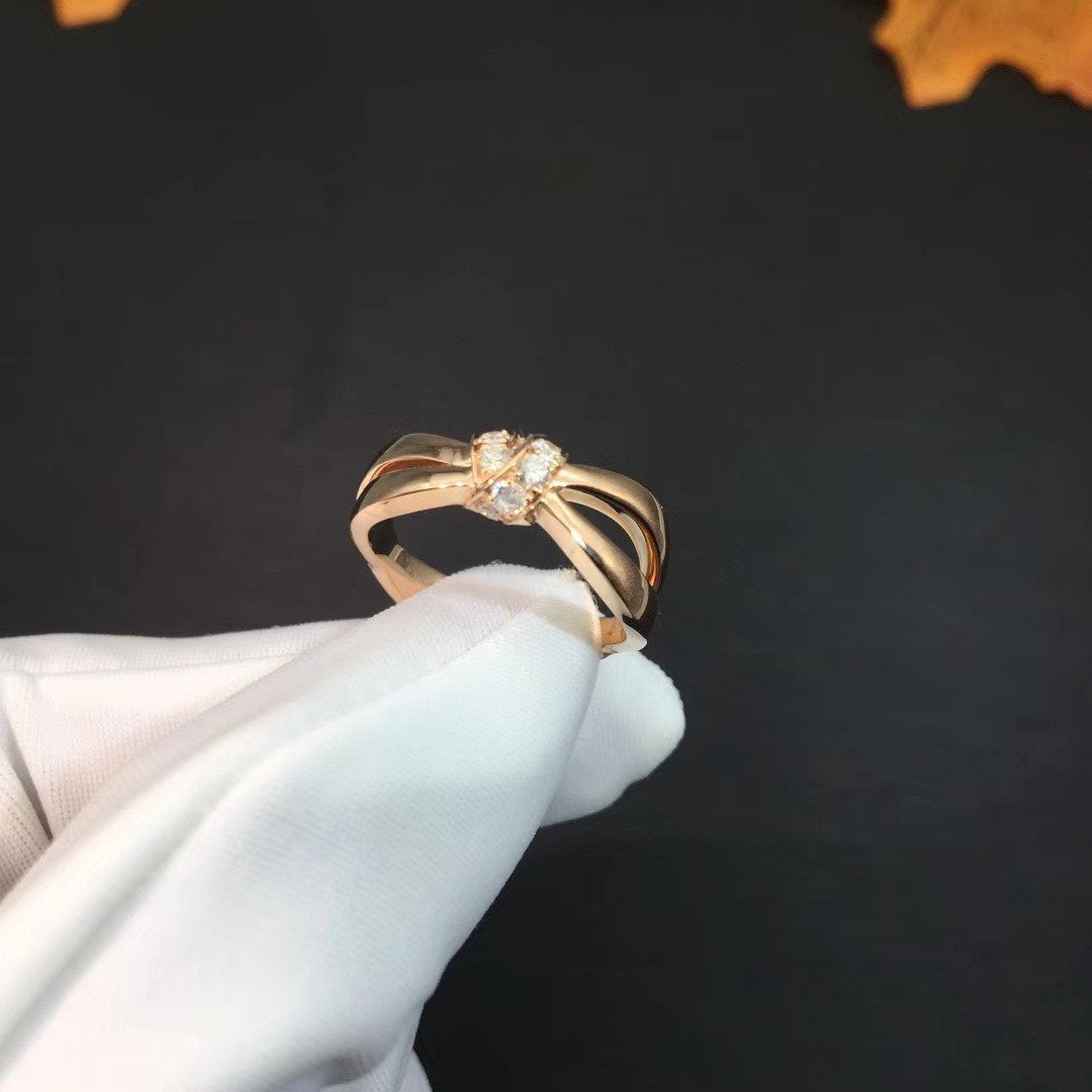 [CiCi]LIENS RING PINK GOLD DIAMOND