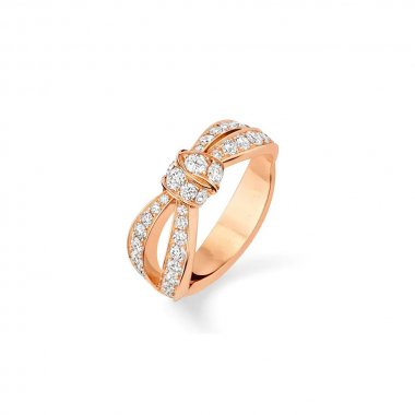 [CiCi]LIENS PINK GOLD DIAMOND RING