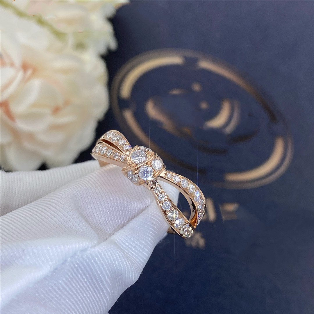 [CiCi]LIENS PINK GOLD DIAMOND RING