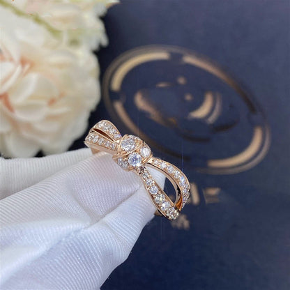 [CiCi]LIENS PINK GOLD DIAMOND RING