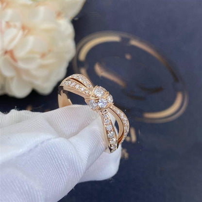 [CiCi]LIENS PINK GOLD DIAMOND RING