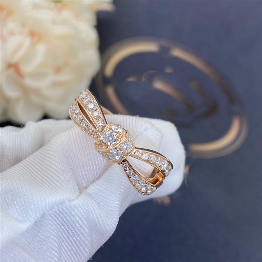 [CiCi]LIENS PINK GOLD DIAMOND RING
