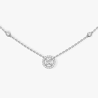 [CiCi]Diamond Necklace 0,20ct Brilliant Shape Joy