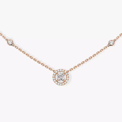 [CiCi]Diamond Necklace 0,20ct Brilliant Shape Joy
