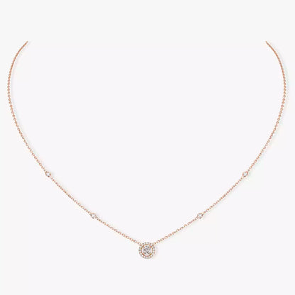 [CiCi]Diamond Necklace 0,20ct Brilliant Shape Joy