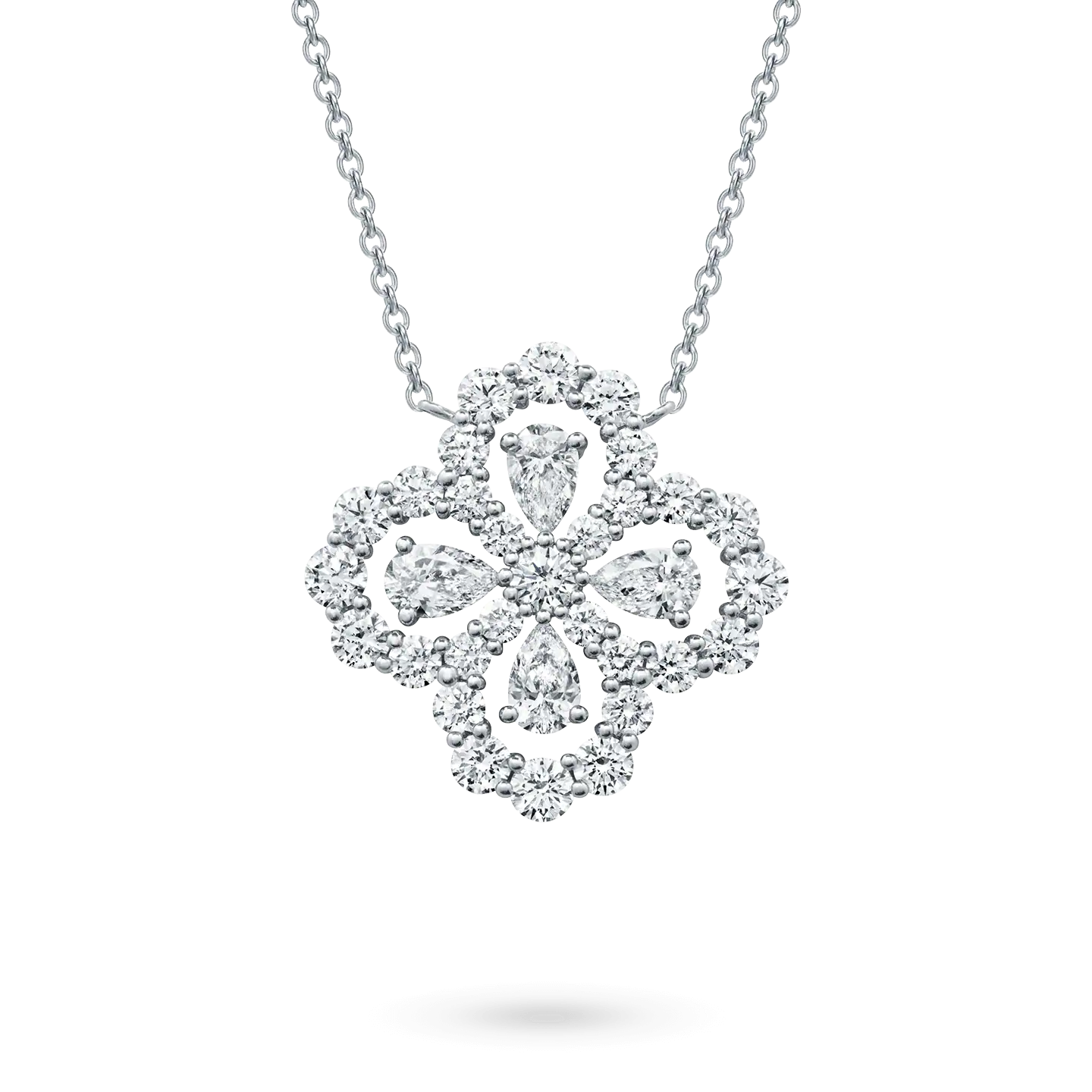 [CiCi]HALSBAND LOOP VOLLSTÄNDIGES MOTIV DIAMANT 16MM MEHRERE FARBEN