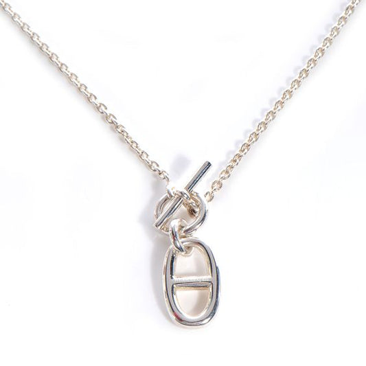 [CiCi]HM CHAINE D'ANCRE PENDANT NECKLACE STERLING SILVER