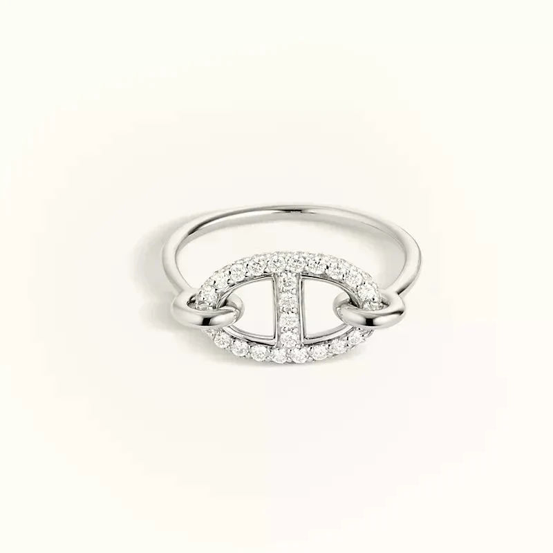 [CiCi]RONDE SMALL SILVER DIAMOND RING