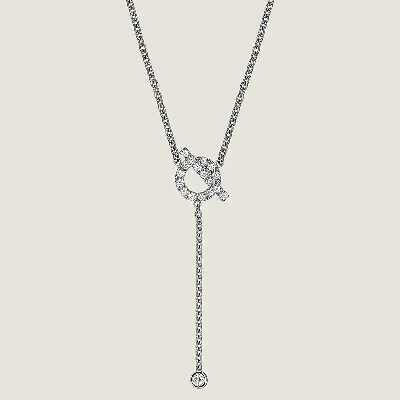 [CiCi]FINESSE SILVER DIAMOND NECKLACE