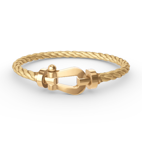 [CiCi]FORCE LARGE HORSESHOE NO DIAMOND BRACELET GOLD