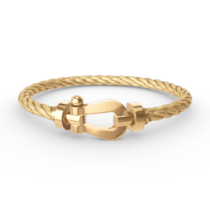 [CiCi]FORCE LARGE HORSESHOE NO DIAMOND BRACELET GOLD