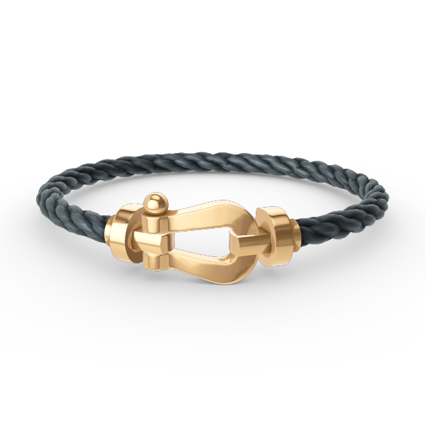 [CiCi]FORCE LARGE HORSESHOE NO DIAMOND BRACELET GOLD