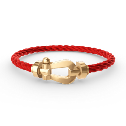 [CiCi]FORCE LARGE HORSESHOE NO DIAMOND BRACELET GOLD
