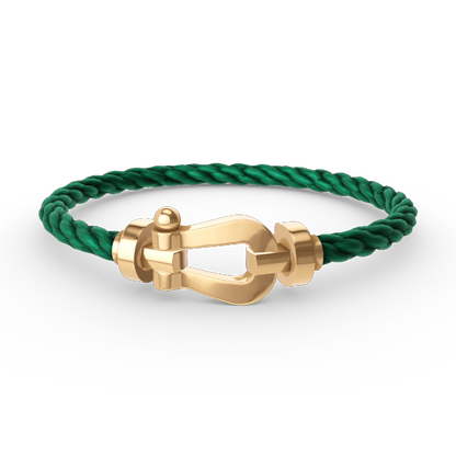 [CiCi]FORCE LARGE HORSESHOE NO DIAMOND BRACELET GOLD