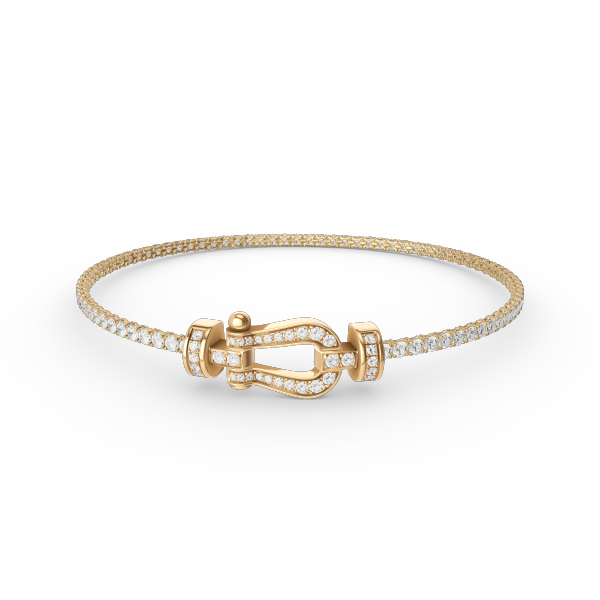 [CiCi]FORCE  HORSESHOE  DIAMOND TENNIS BRACELET