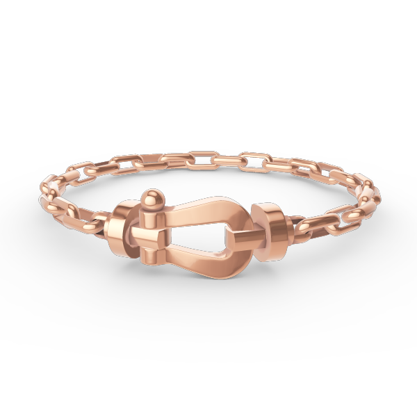 [CiCi]FORCE GROSSER HUFEISENVERSCHLUSS METALLARMBAND