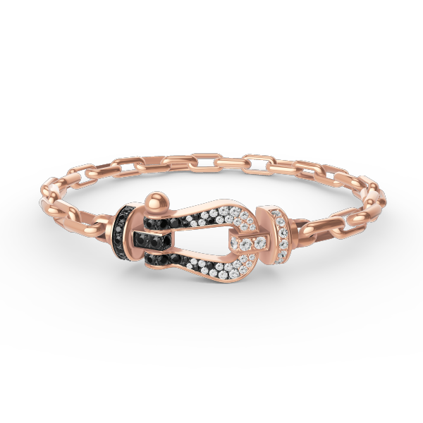 [CiCi]FORCE GROSSER HUFEISENVERSCHLUSS METALLARMBAND
