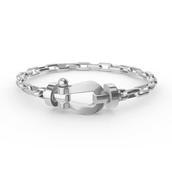[CiCi]FORCE GROSSER HUFEISENVERSCHLUSS METALLARMBAND