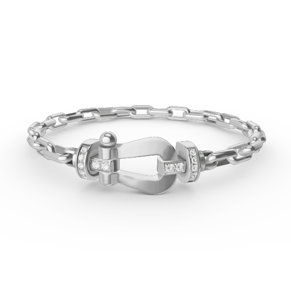 [CiCi]FORCE GROSSER HUFEISENVERSCHLUSS METALLARMBAND