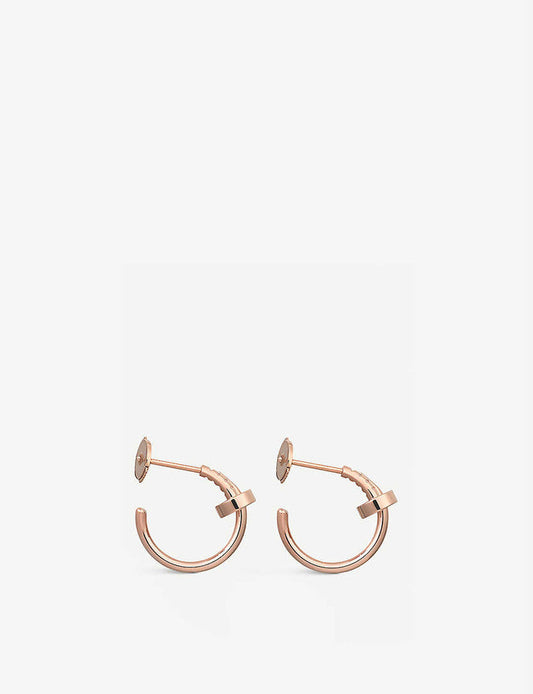[CiCi]JUSTE EARRINGS PINK GOLD