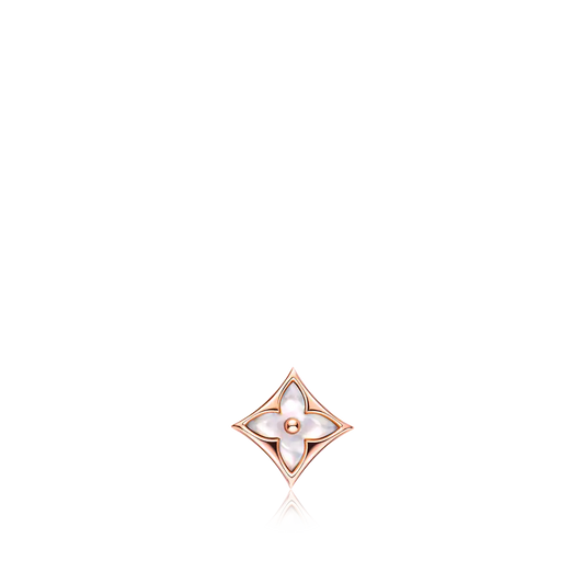 [CiCi]STAR MOP PINK GOLD EARRINGS