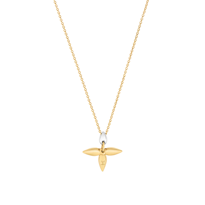 [CiCi]LOUISETTE PEDANT GOLD NECKLACE