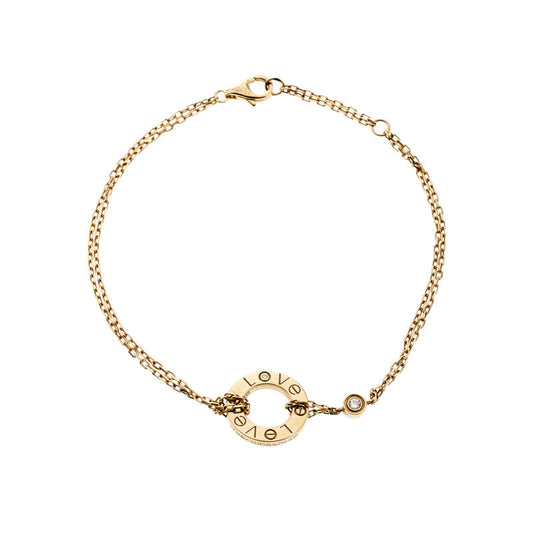 [CiCi]LOVE BRACELET 2 DIAMOND