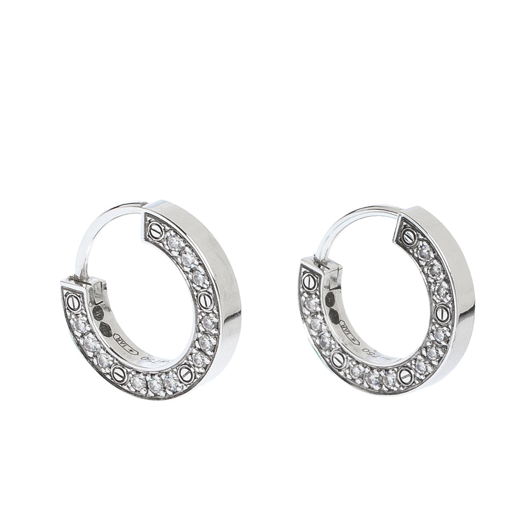 [CiCi]LOVE DIAMOND EARRINGS