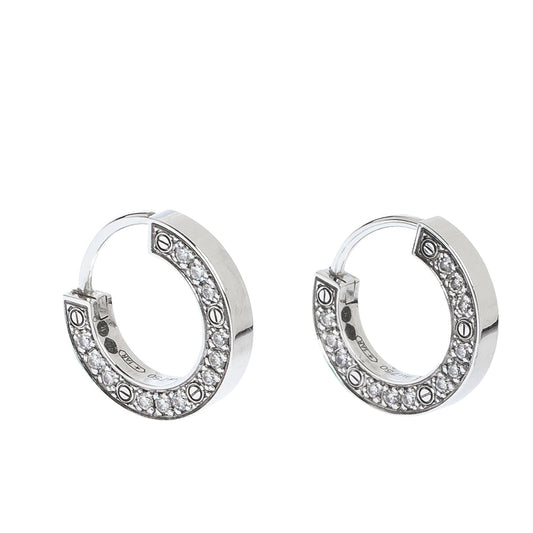 [CiCi]LOVE DIAMOND EARRINGS