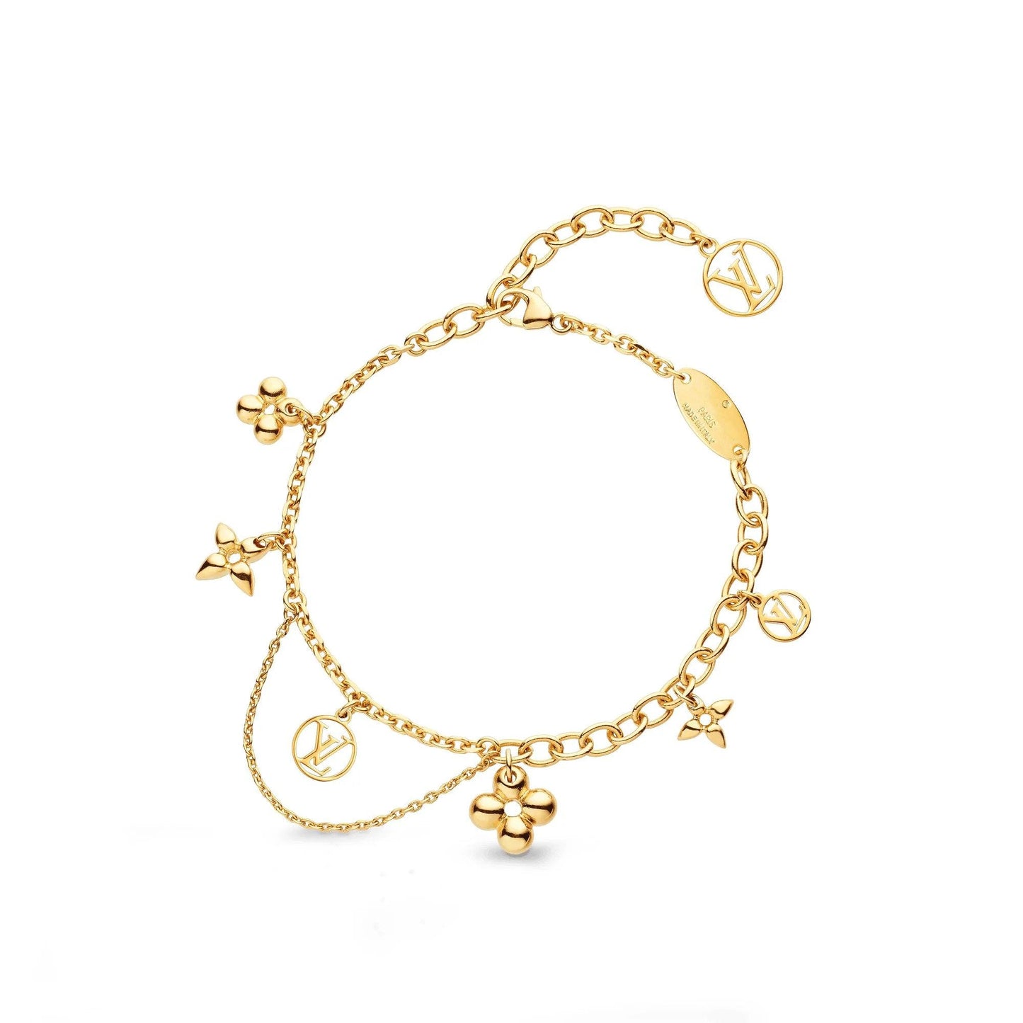 [CiCi]BLOOMING PINK GOLD MOP BRACELET
