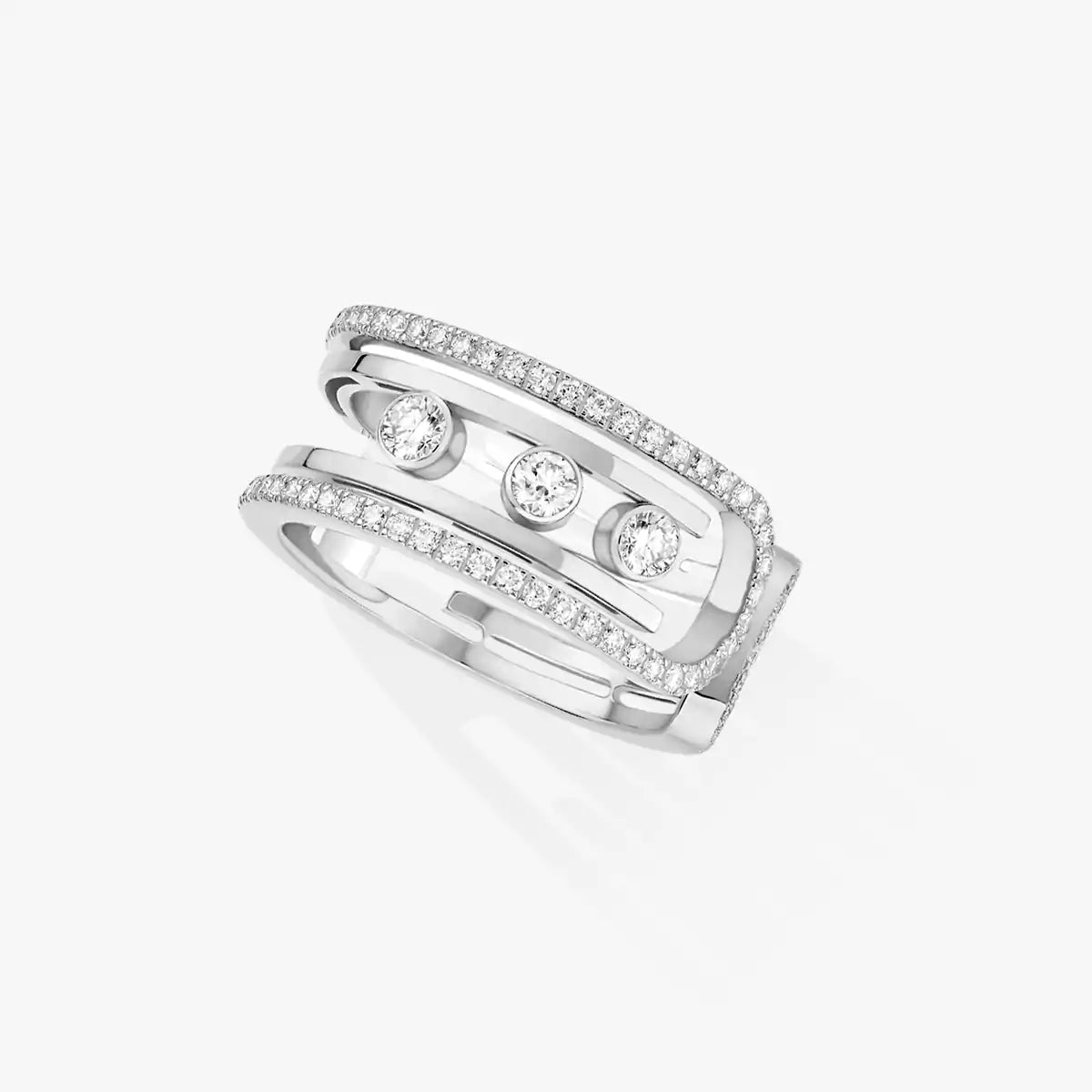 [CiCi]Move 10th Diamond Ring in Gold