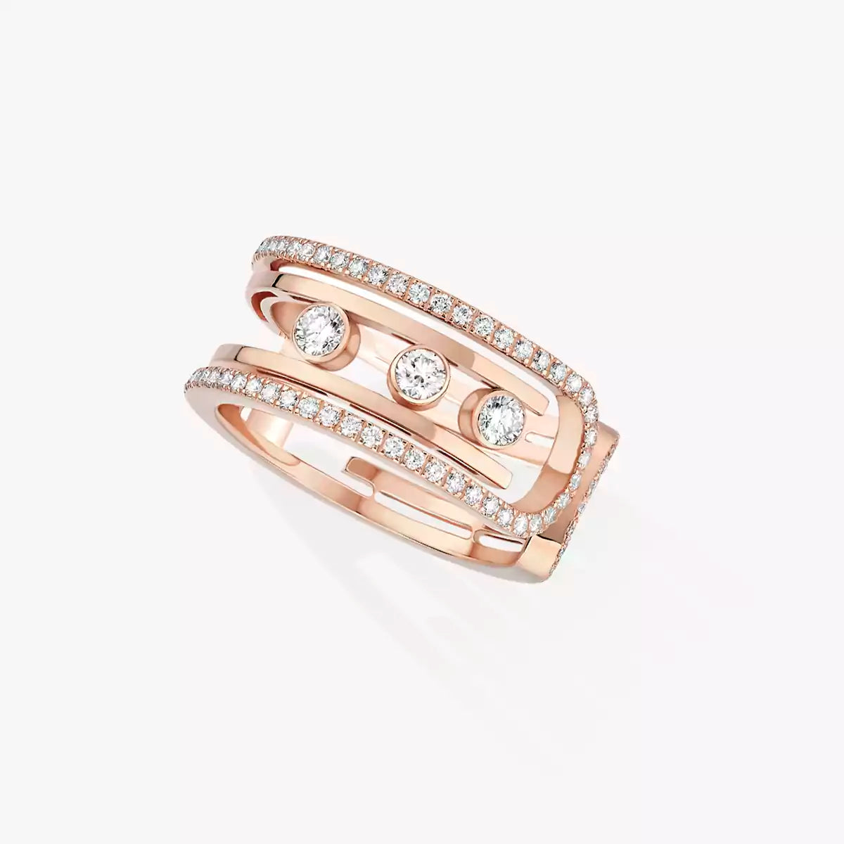 [CiCi]Move 10th Diamond Ring in Gold
