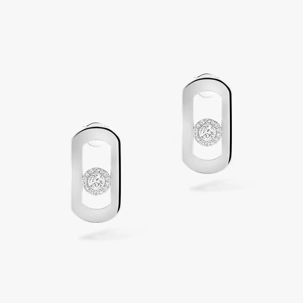 [CiCi]So Move Diamond Earrings in Yellow Gold