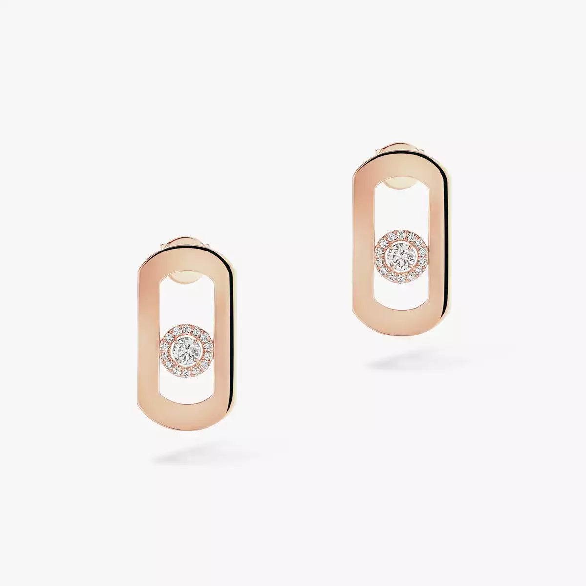 [CiCi]So Move Diamond Earrings in Yellow Gold