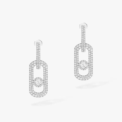 [CiCi]So Move XL Pave_-Set Diamond Pendant Earrings