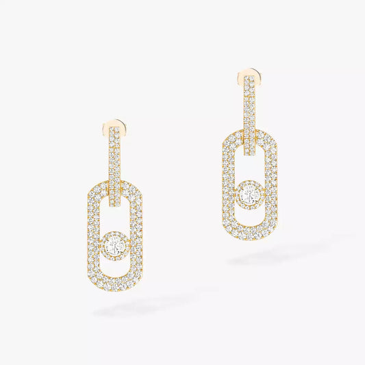 [CiCi]So Move XL Pave_-Set Diamond Pendant Earrings
