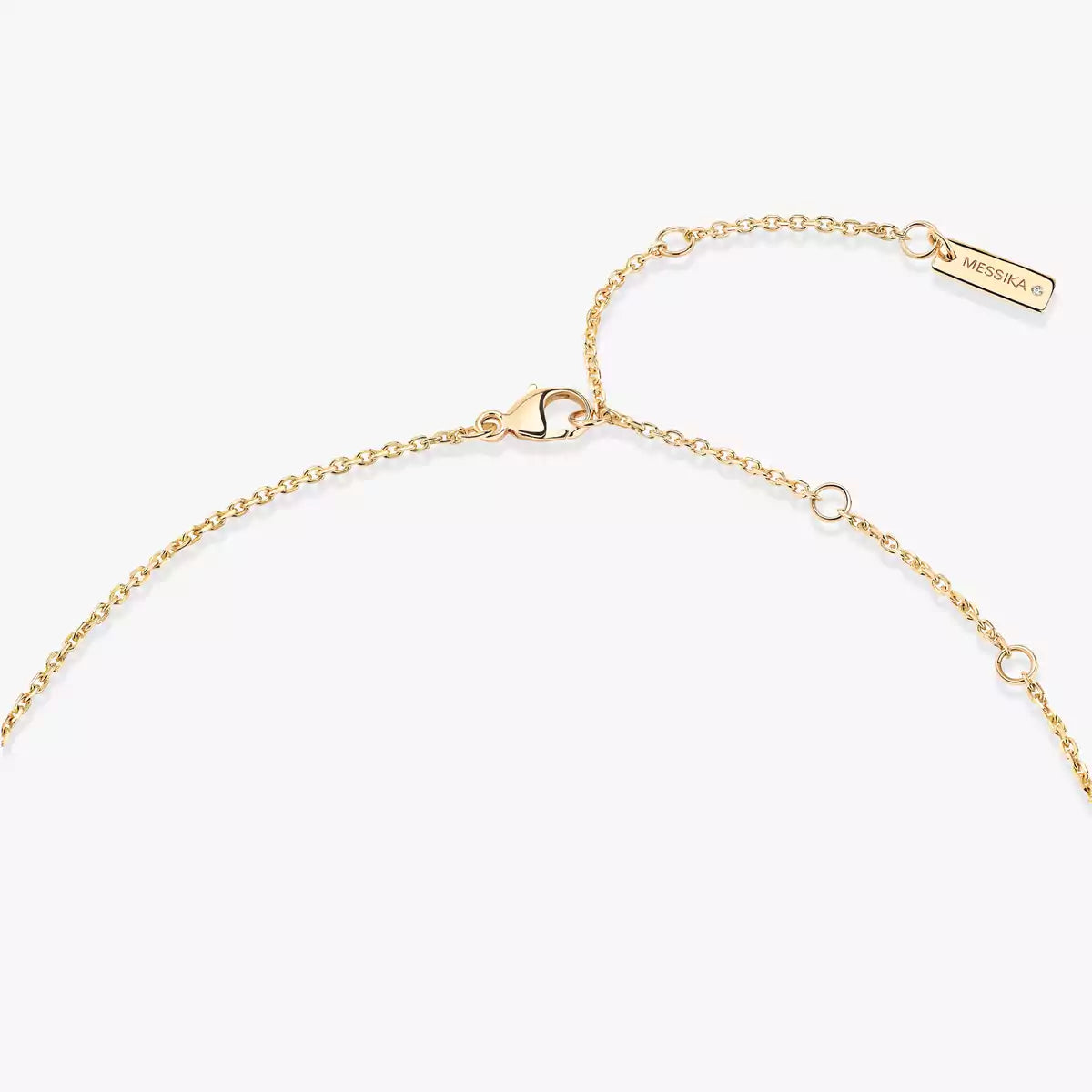 [CiCi]Lucky Eye Diamond Necklace in Rose Gold and Turquoise