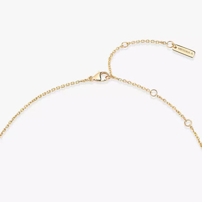 [CiCi]Lucky Eye Diamond Necklace in Rose Gold and Turquoise