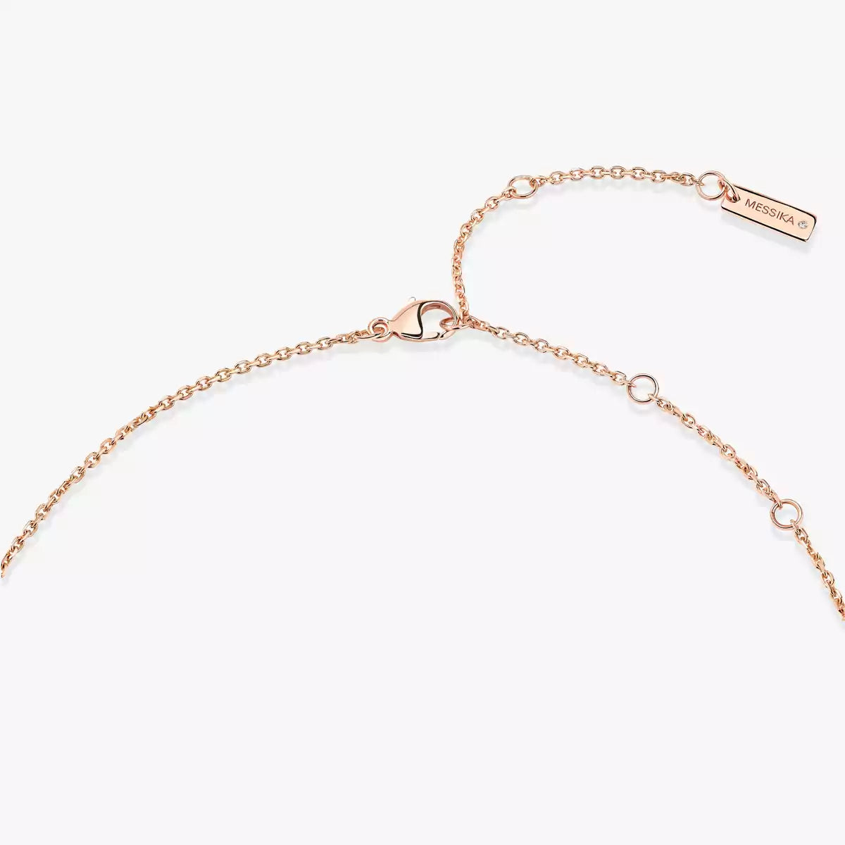 [CiCi]Lucky Eye Diamond Necklace in Rose Gold and Turquoise