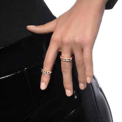 [CiCi] Baby Move Gold Diamond Pave_ Ring