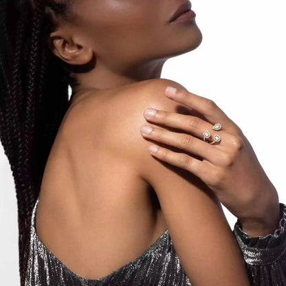 [CiCi]  Diamond Ring 0,25ct My Twin Trilogy