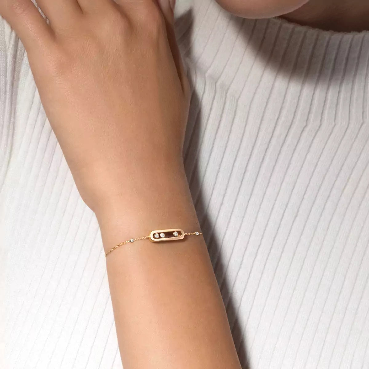 [CiCi]Baby Move Diamond Bracelet