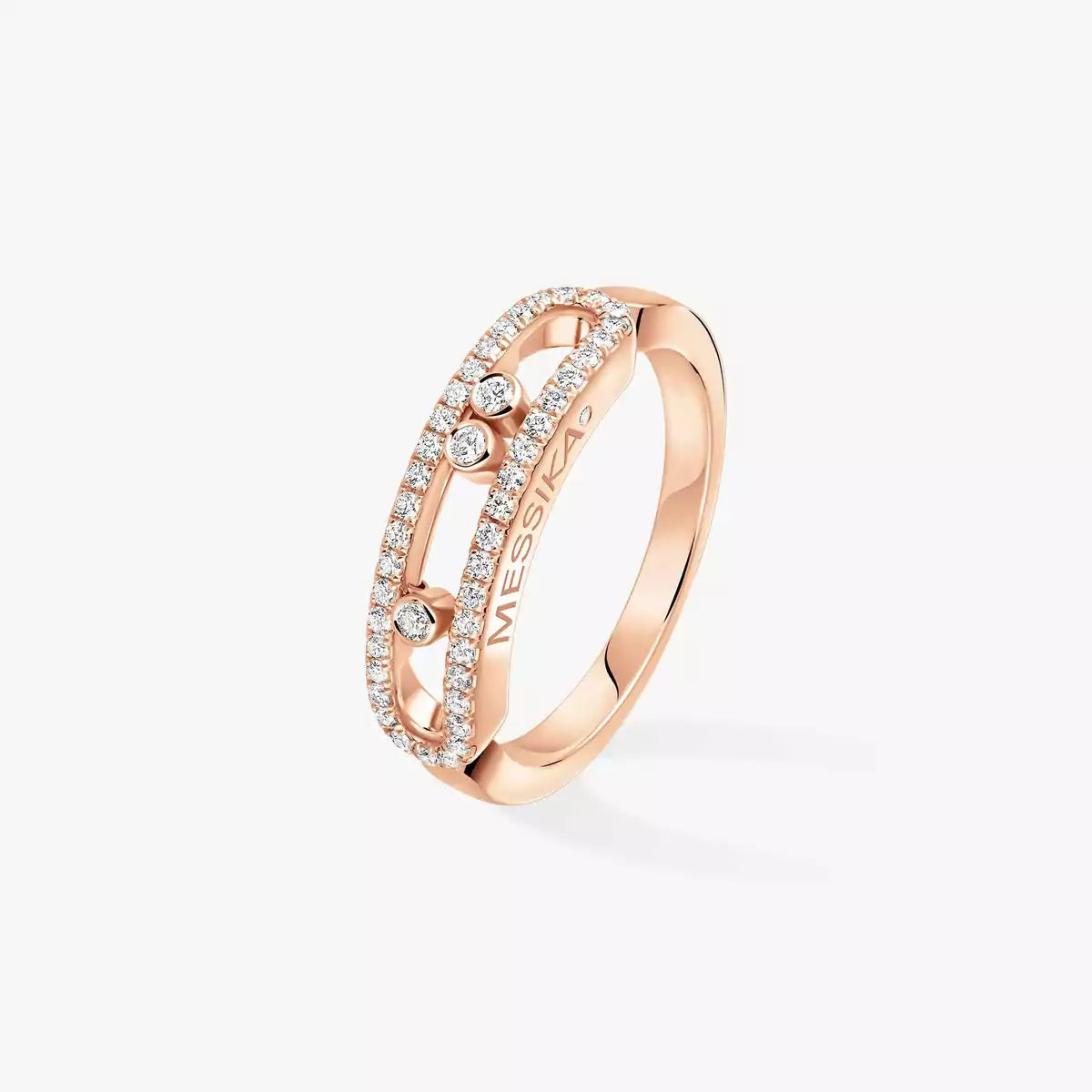 [CiCi] Baby Move Gold Diamond Pave_ Ring