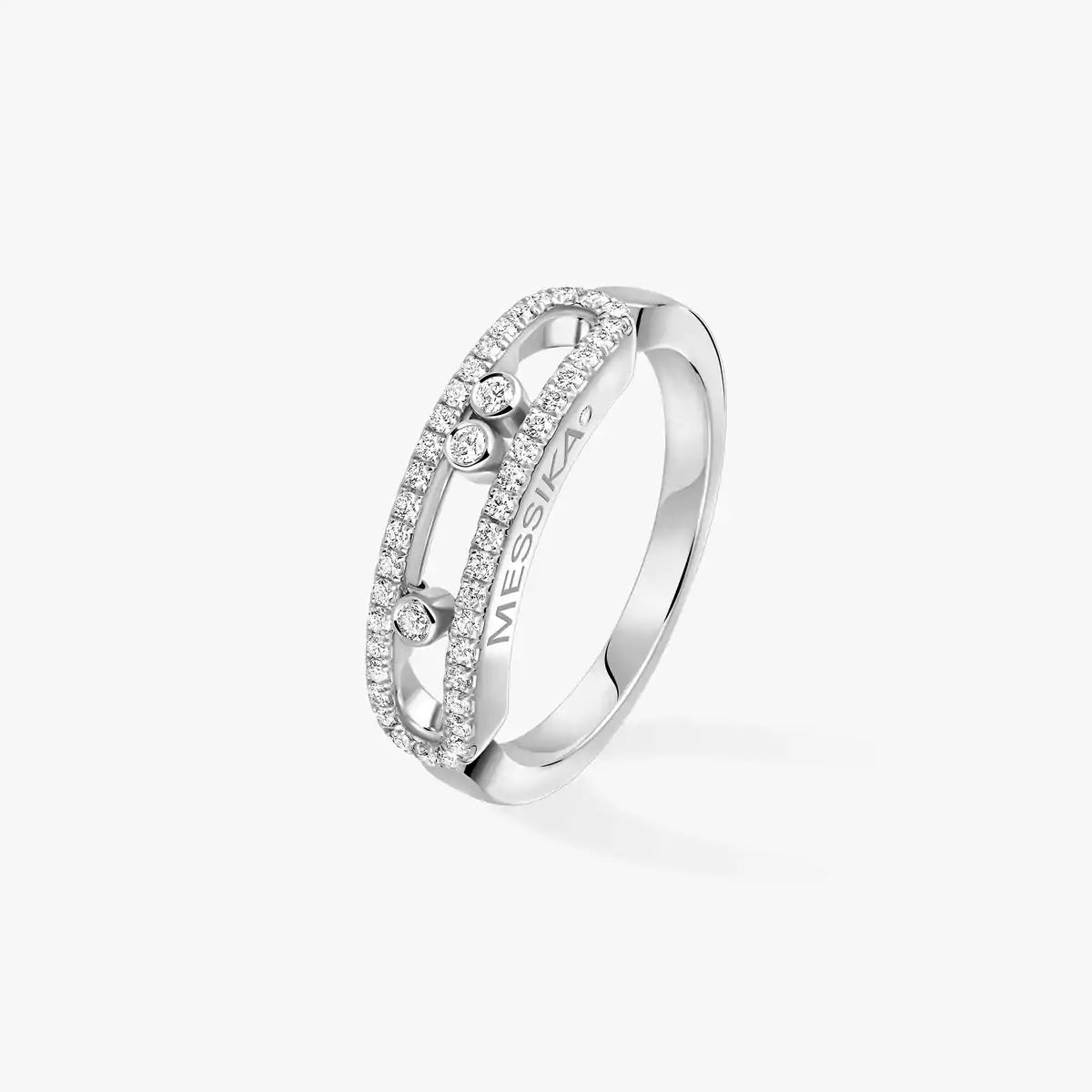 [CiCi] Baby Move Gold Diamond Pave_ Ring